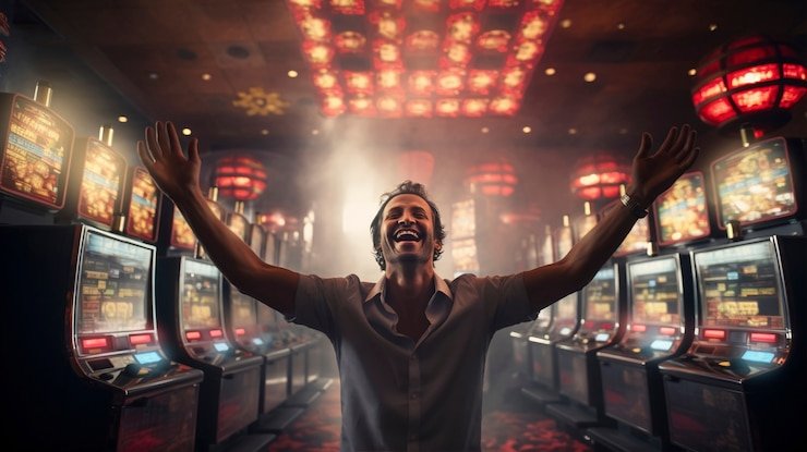 Pengguna Indonesia memainkan Live Casino lampiontoto di smartphone dengan nyaman