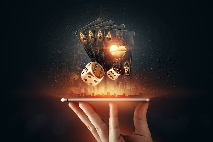 Pengguna dewasa Indonesia membaca syarat ketentuan platform hiburan digital di smartphone